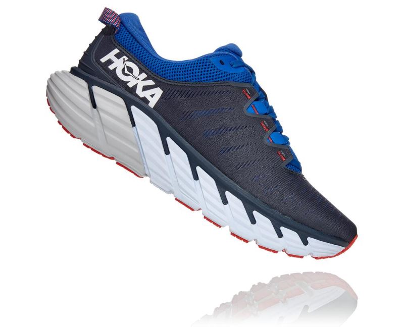 Hoka Gaviota 3 Road - Sapatilhas De Treino Homem Pretas | PT-WyfIQkl